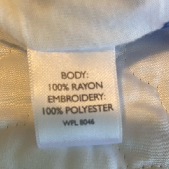 INC white top with blue floral trim. Size XL. lightweight & in good condition - Picture 9 of 9